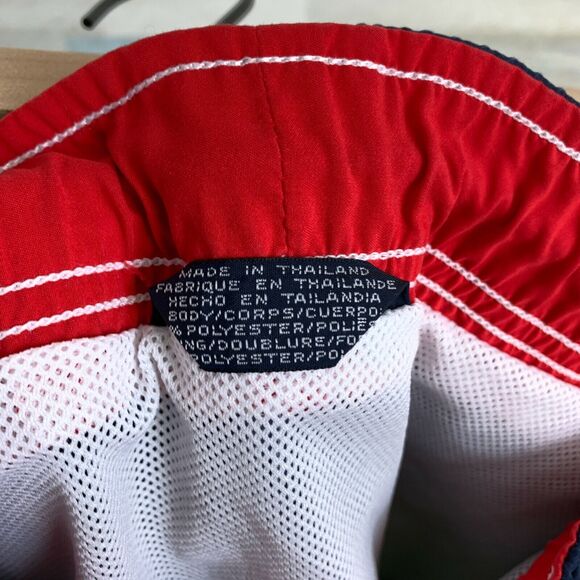 Tommy Hilfiger Hula Dancer Girls Swim Trunks Shorts Blue Hawaii Mens Small - Picture 5 of 7